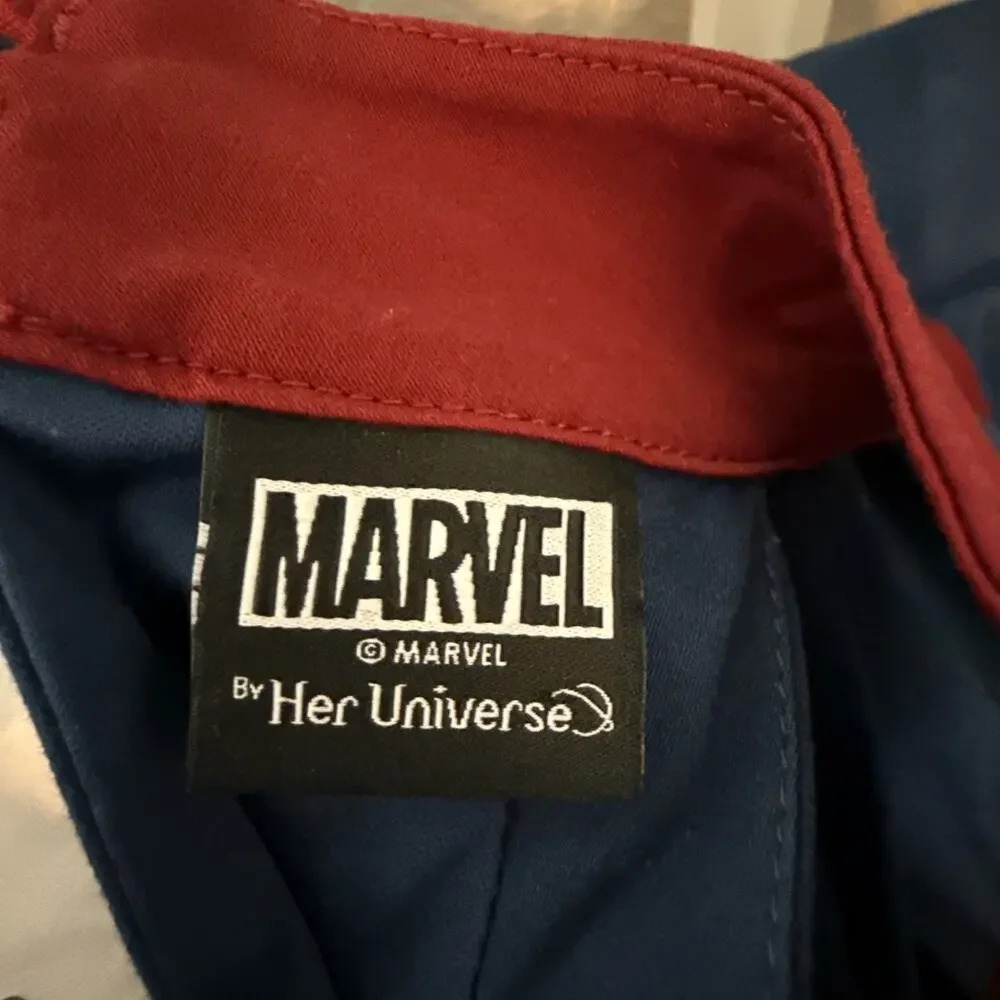 Disney Parks The Dress Shop Womens Captain Marvel Dress by Her Universe Size L - Picture 12 of 12
